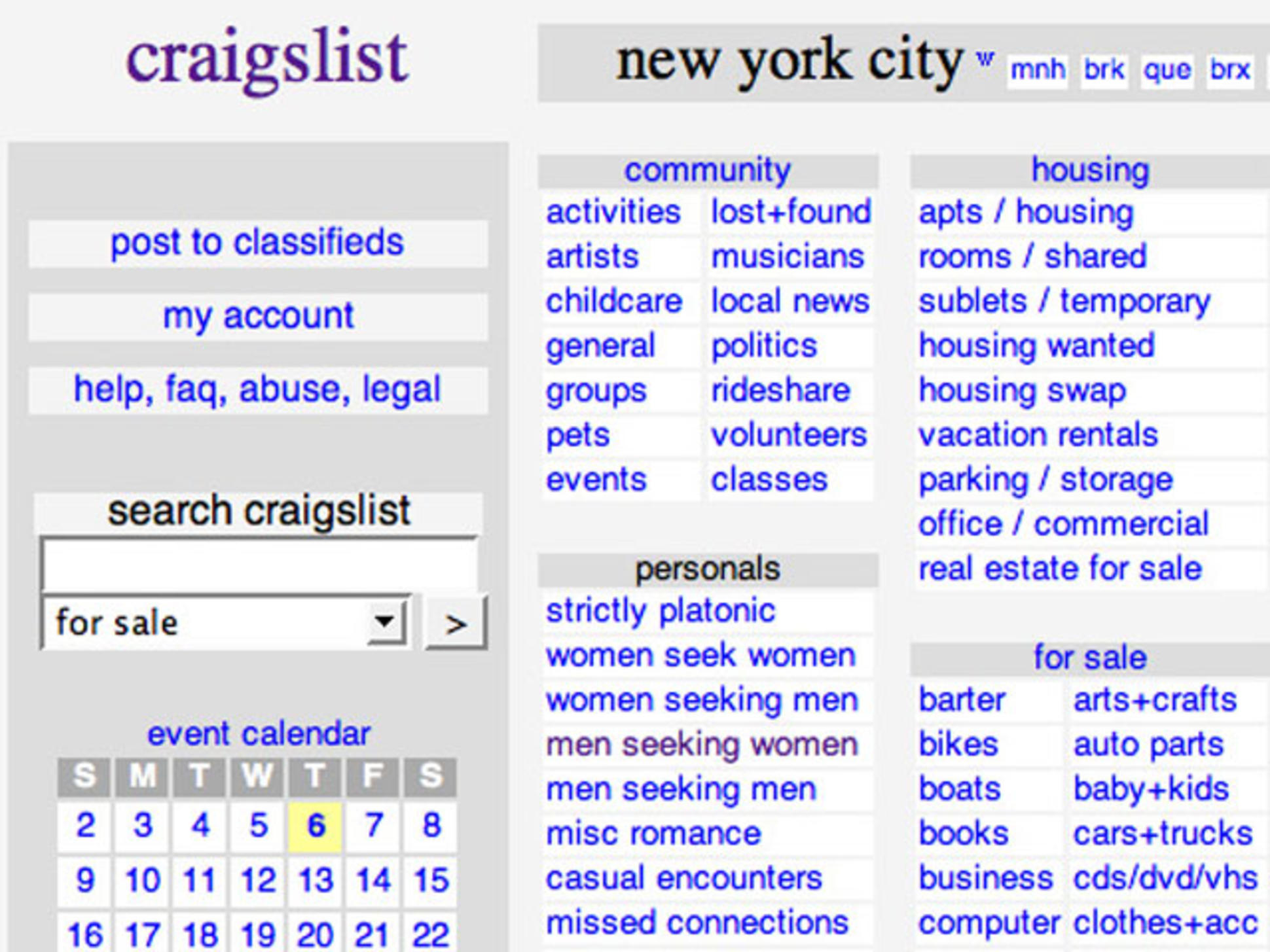 What sites have replaced craigslist personals? 